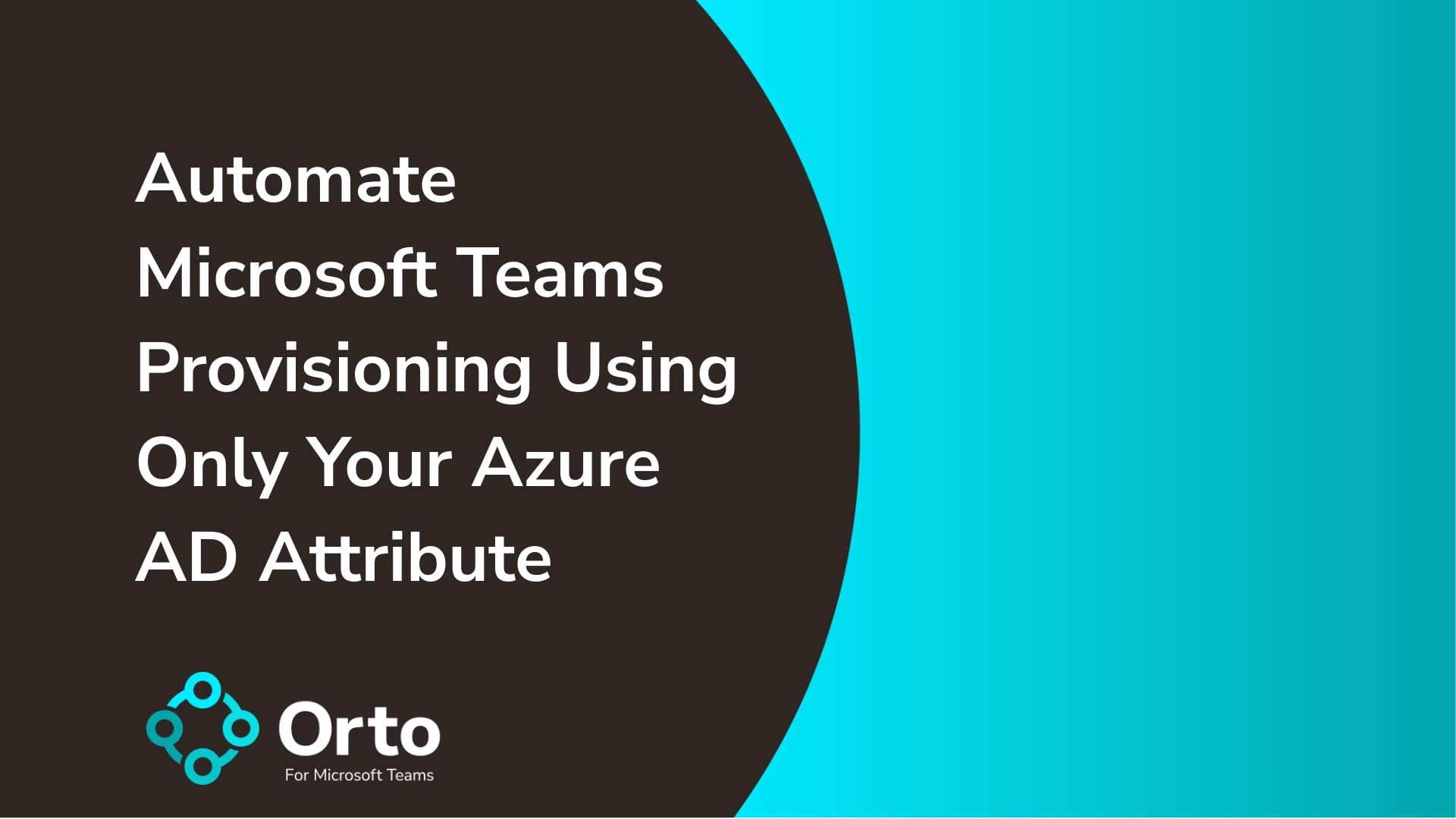 Automate Microsoft Teams provisioning using Azure AD or Entra ID