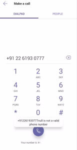 International calls are possible in Microsoft Teams International calls are possible in Microsoft Teams