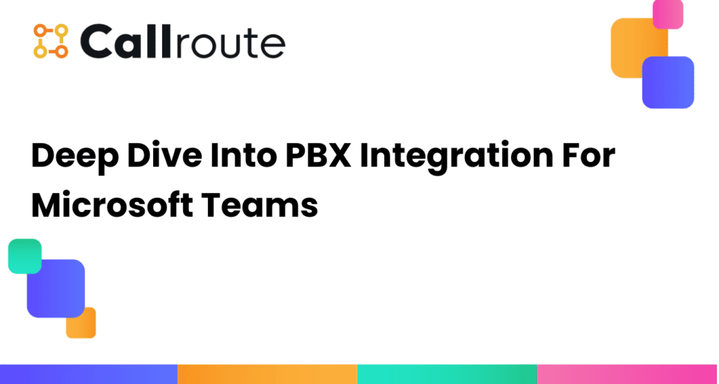 Deep Dive Into PBX Integration For Microsoft Teams