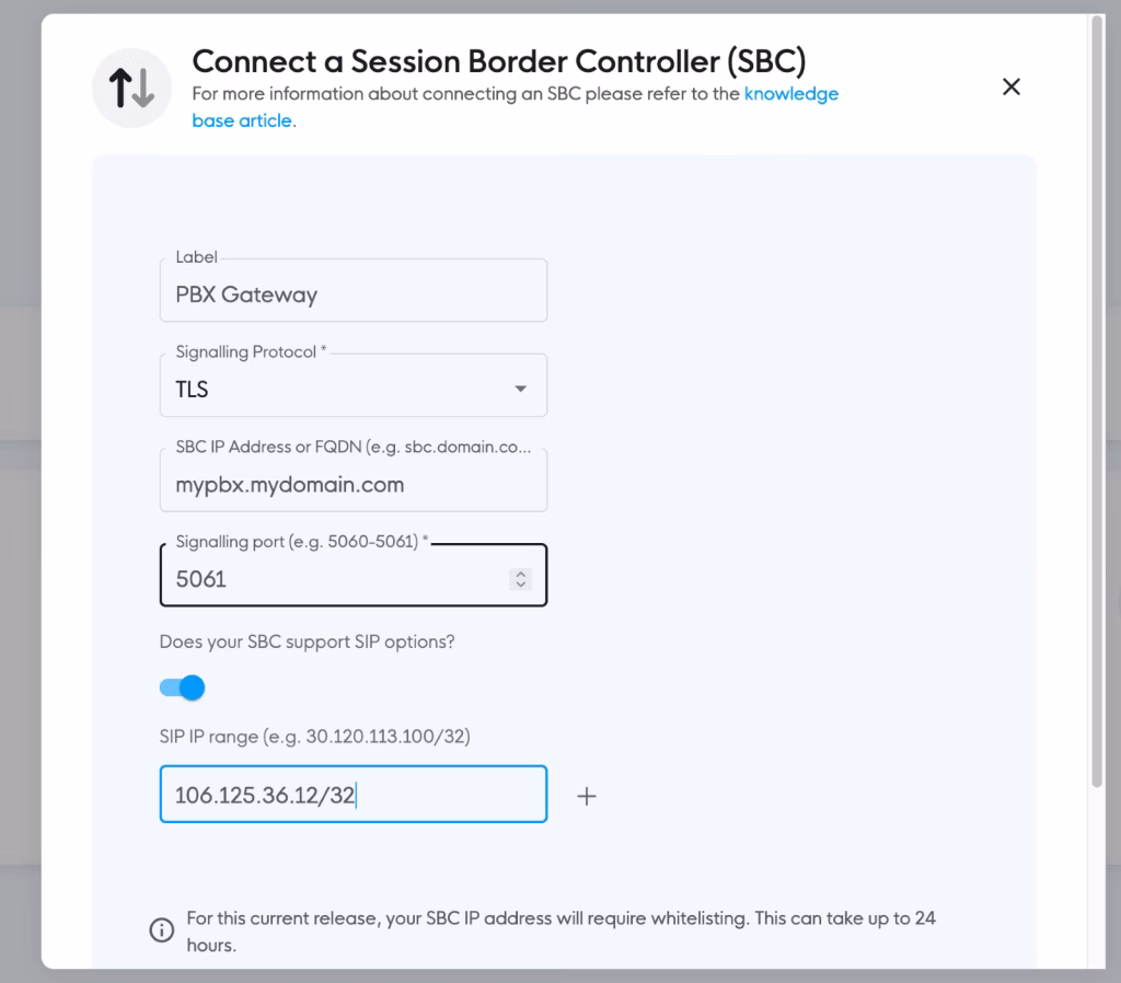 Connecting an SBC to Microsoft Teams Connecting an SBC to Microsoft Teams