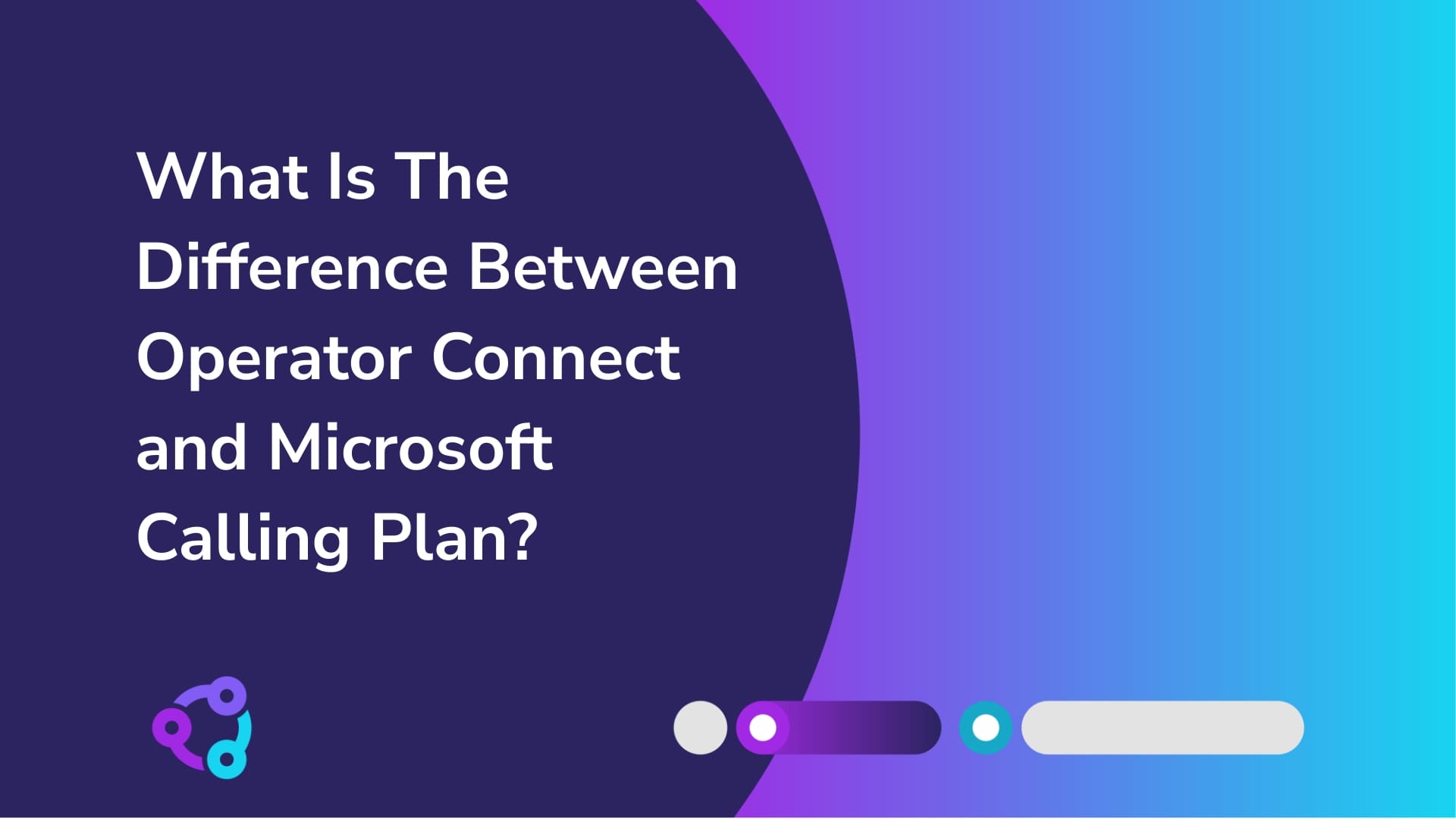 What is the difference between Operator Connect and Microsoft Calling Plan?