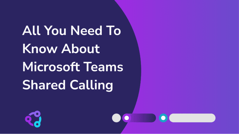 Microsoft Teams shared calling