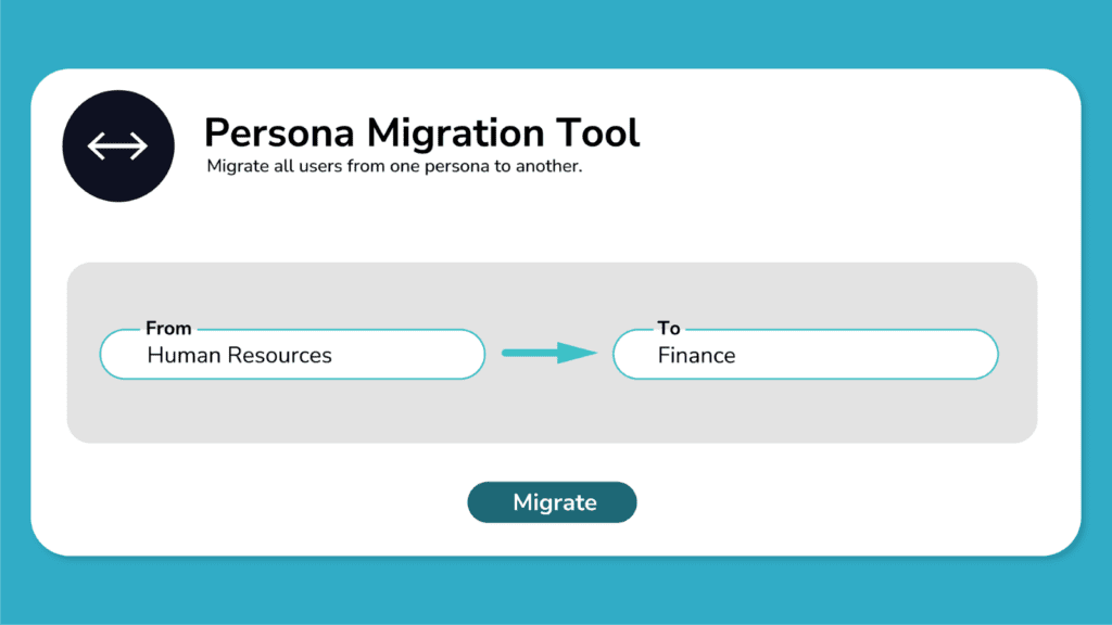 Persona migration tool for Microsoft Teams policy management