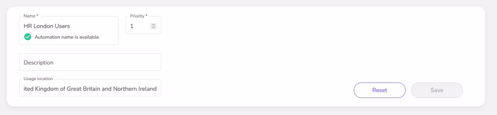 Adding a new name rule for HR London users.