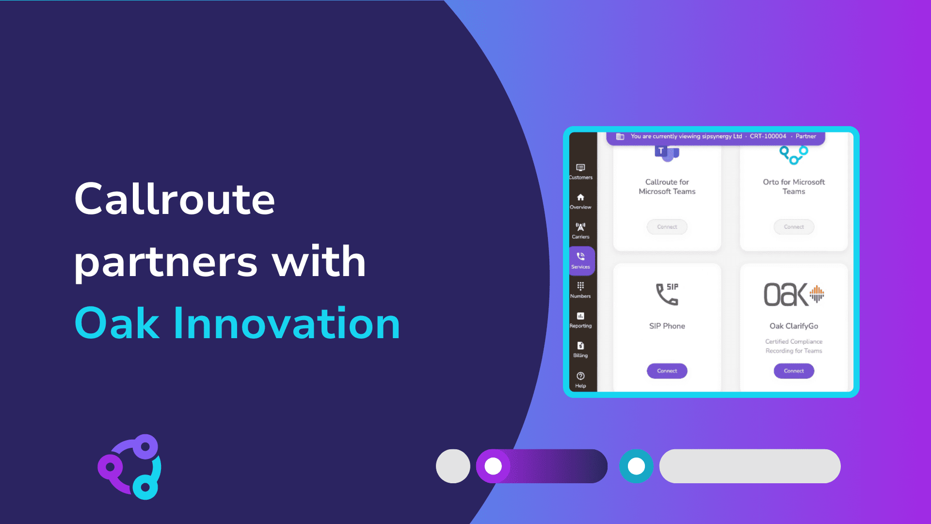 Callroute Advanced Call Recording with Oak
