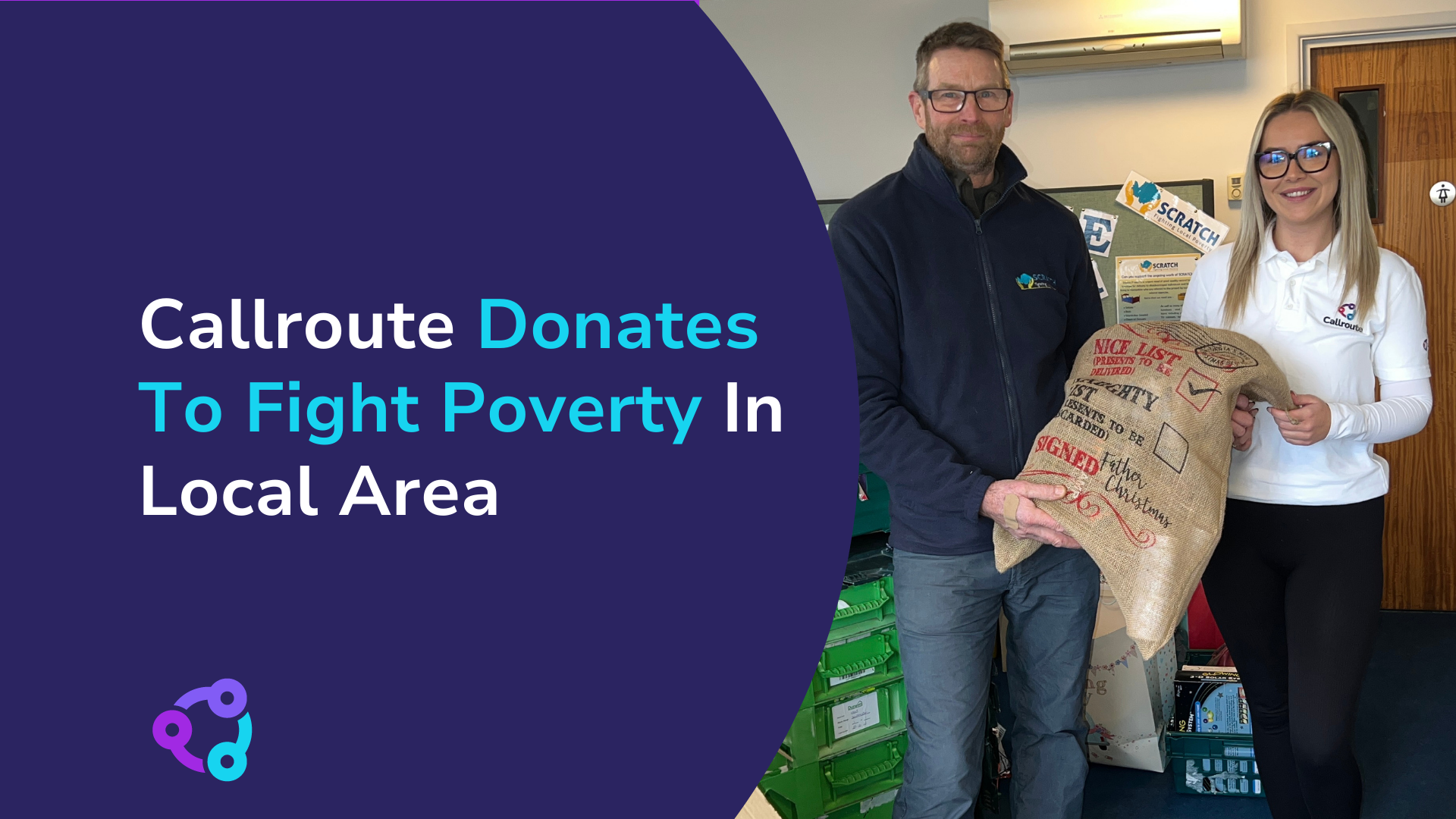 Callroute Donate To SCRATCH Southampton To Fight Local Poverty
