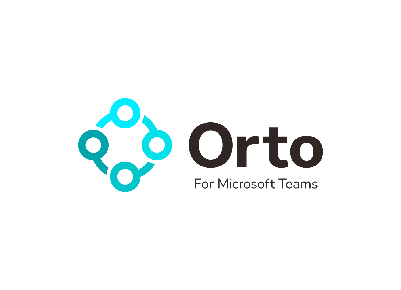 callroute-logos.ink_orto-for-teams-logo-inline-black-padded Branding guidelines Orto stacked logo with black text.