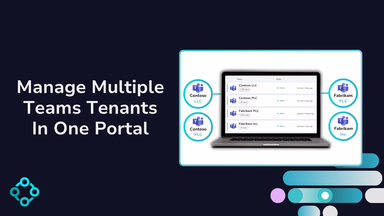 Video cover image, Manage multiple tenants in one portal.