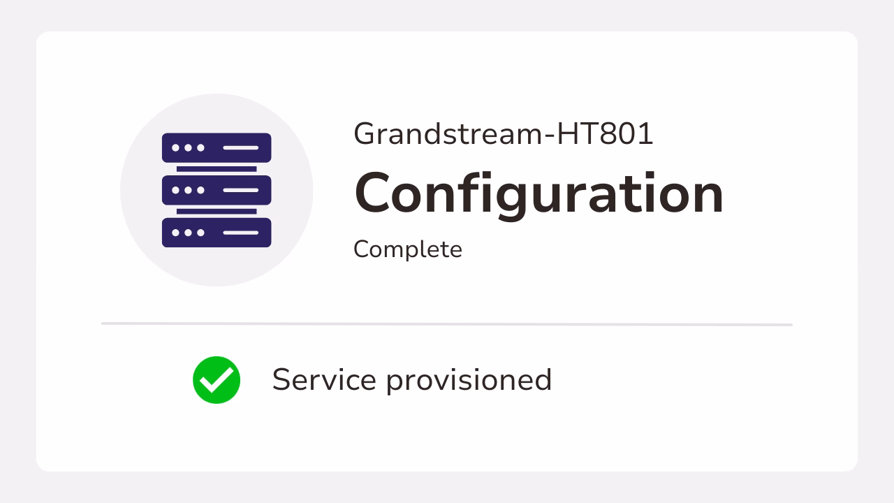 Diagram showing a connected PBX.